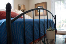 Striped Bed or Table Throw