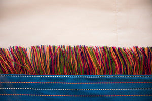 Striped Bed or Table Throw